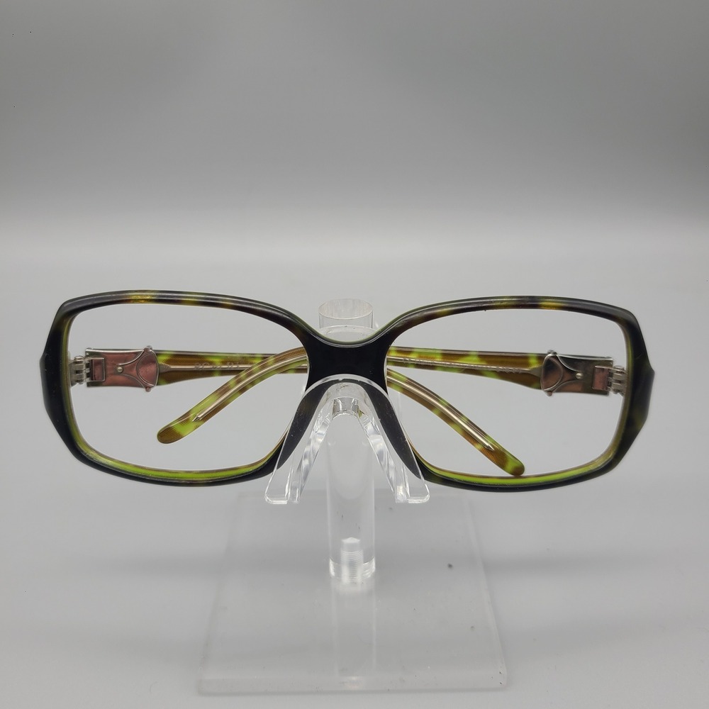 Robert Marc NYC Eyeglasses Hand Made in France 546-59 Green Tortoise Frames